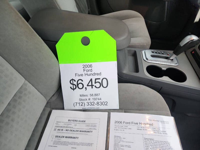 2006 Ford Five Hundred SE