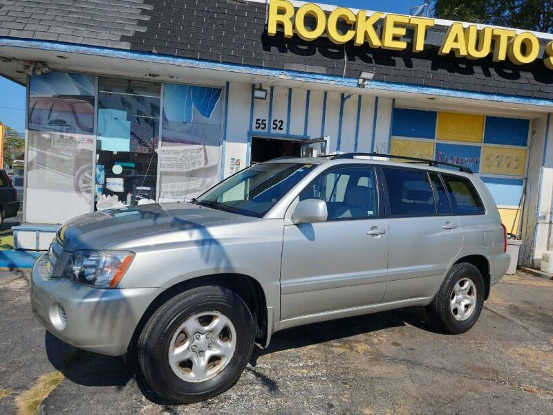 2002 Toyota Highlander for sale at ROCKET AUTO SALES in Chicago IL