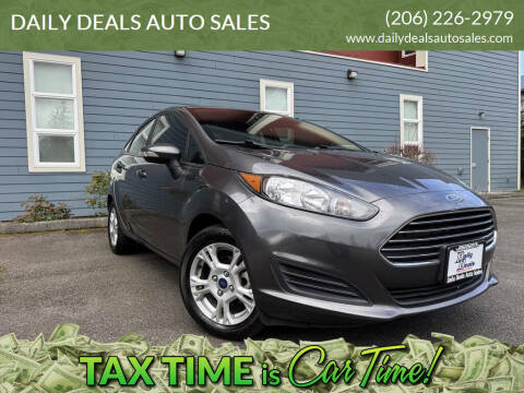 2016 Ford Fiesta for sale at DAILY DEALS AUTO SALES in Seattle WA