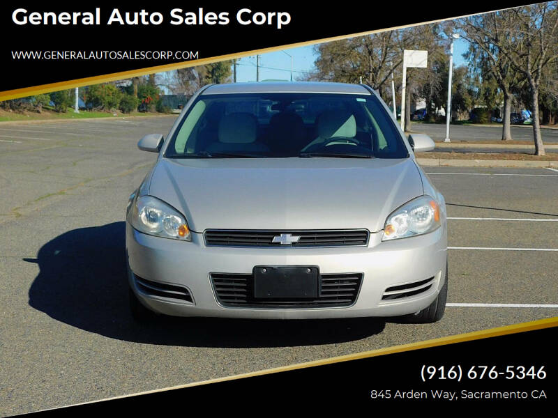 2011 Chevrolet Impala for sale at General Auto Sales Corp in Sacramento CA