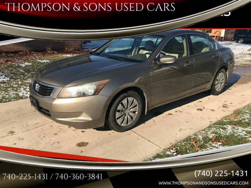 2009 Honda Accord for sale at THOMPSON & SONS USED CARS in Marion OH