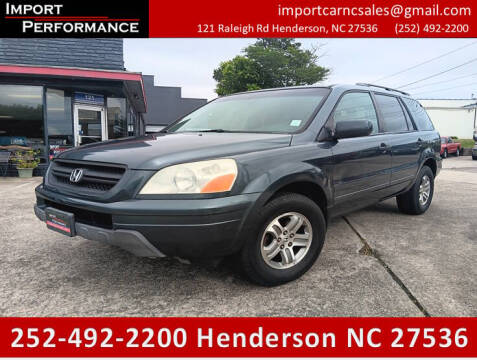 2005 Honda Pilot for sale at Import Performance Sales - Henderson in Henderson NC