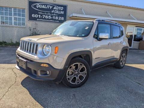 2016 Jeep Renegade for sale at Quality Auto of Collins in Collins MS