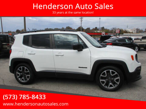 2015 Jeep Renegade for sale at Henderson Auto Sales in Poplar Bluff MO