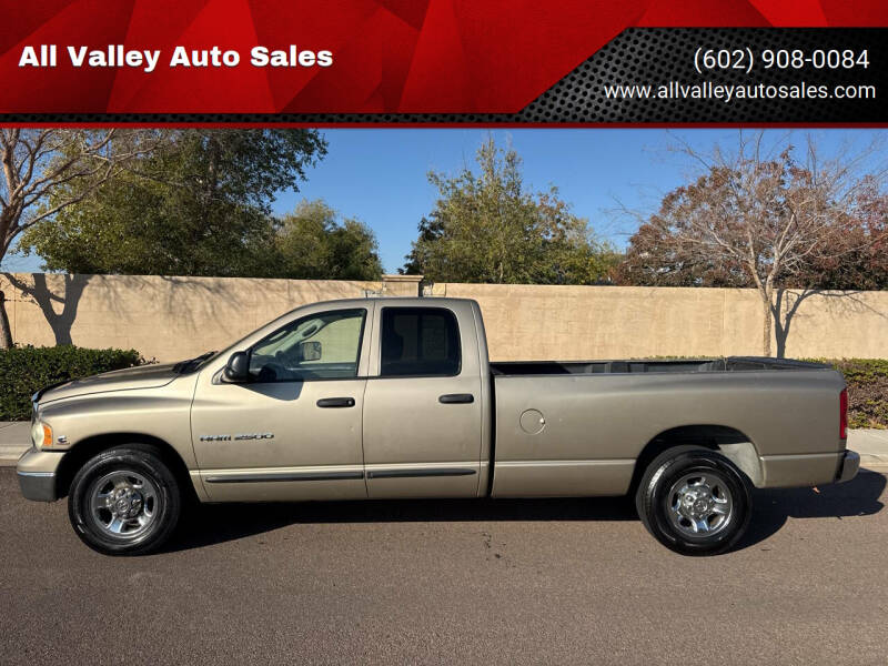 2003 Dodge Ram 2500 for sale at All Valley Auto Sales in Phoenix AZ