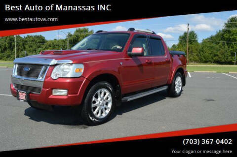 2007 Ford Explorer Sport Trac for sale at Best Auto of Manassas INC in Manassas VA