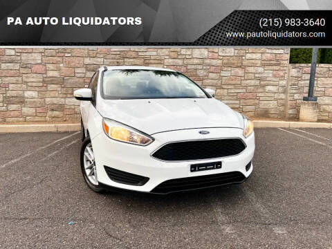 2016 Ford Focus for sale at PA AUTO LIQUIDATORS in Huntingdon Valley PA