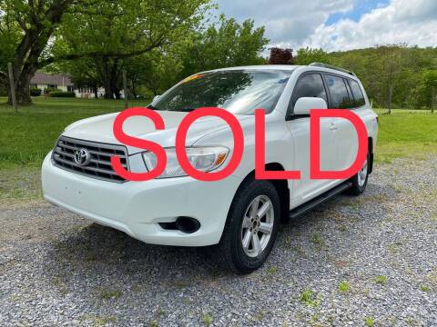 2008 Toyota Highlander for sale at Robinson Motorcars in Hedgesville WV