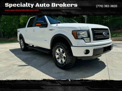 2013 Ford F-150 for sale at Specialty Auto Brokers in Cartersville GA