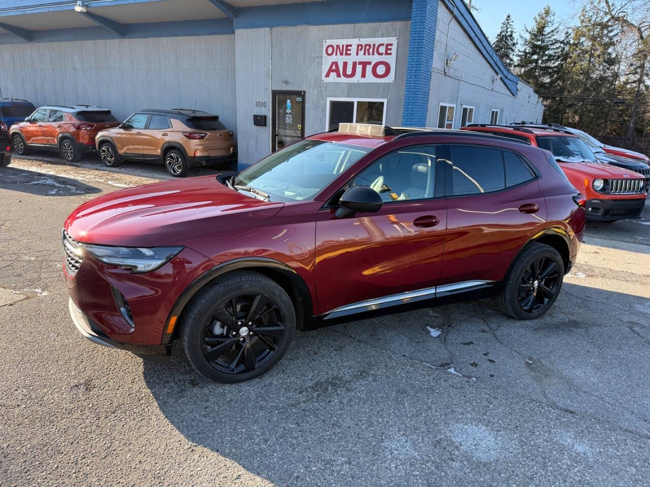 2021 Buick Envision for sale at ONE PRICE AUTO in Mount Clemens, MI