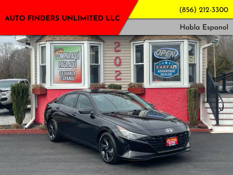 2022 Hyundai Elantra for sale at Auto Finders Unlimited LLC in Vineland NJ