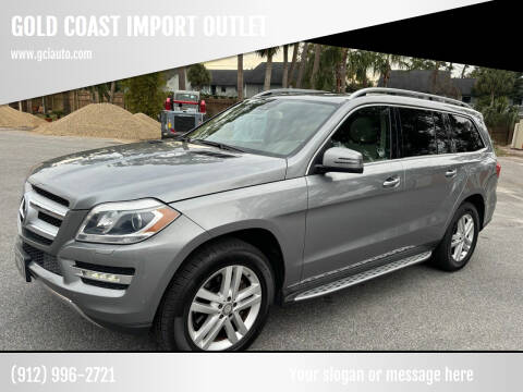 2016 Mercedes-Benz GL-Class for sale at GOLD COAST IMPORT OUTLET in Saint Simons Island GA