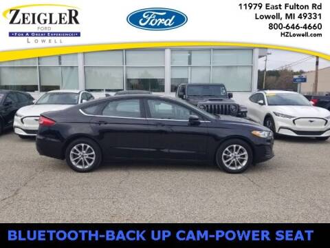 2020 Ford Fusion for sale at Harold Zeigler Ford - Jeff Bishop in Plainwell MI