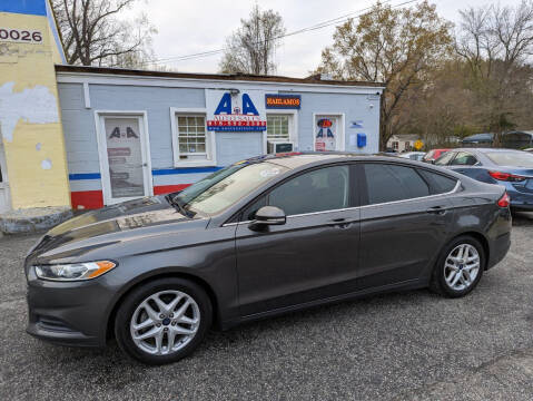 2015 Ford Fusion for sale at A&A Auto Sales llc in Fuquay Varina NC