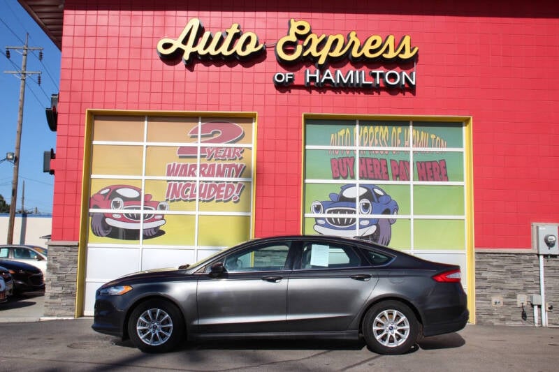 2015 Ford Fusion for sale at AUTO EXPRESS OF HAMILTON LLC in Hamilton OH