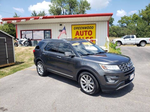 2017 Ford Explorer for sale at Greenwood Auto Sales in Greenwood AR