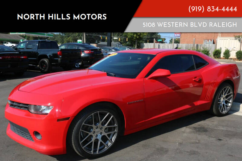2015 Chevrolet Camaro for sale at NORTH HILLS MOTORS in Raleigh NC