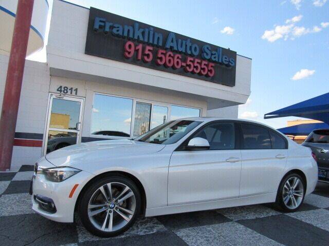 2016 BMW 3 Series for sale at Franklin Auto Sales in El Paso TX