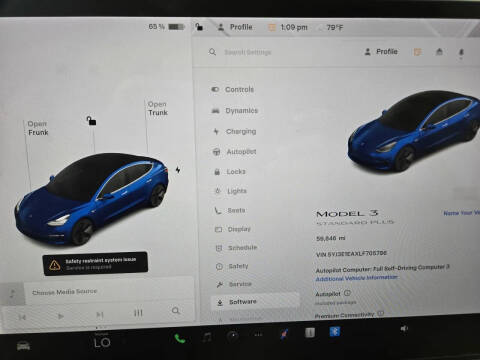 2020 Tesla Model 3 Standard Range Plus