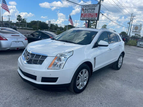 2012 Cadillac SRX for sale at Excellent Autos of Orlando in Orlando FL