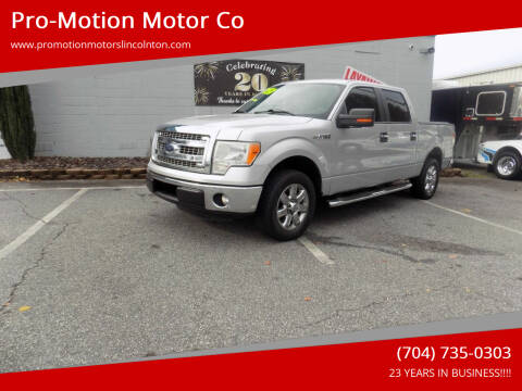 2014 Ford F-150 for sale at Pro-Motion Motor Co in Lincolnton NC