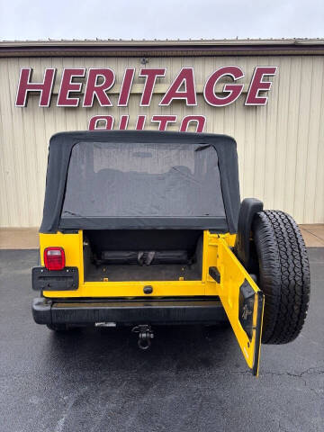 2001 Jeep Wrangler SE