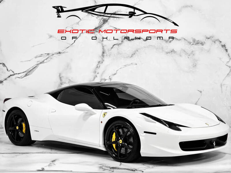 2015 Ferrari 458 Italia for sale at Exotic Motorsports of Oklahoma in Edmond OK