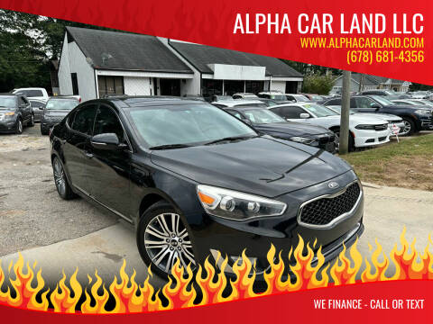 2015 Kia Cadenza for sale at Alpha Car Land LLC in Snellville GA