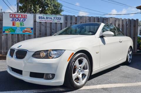 2008 BMW 3 Series for sale at ALWAYSSOLD123 INC in Fort Lauderdale FL