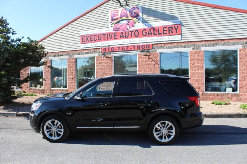 2018 Ford Explorer for sale at EXECUTIVE AUTO GALLERY INC in Walnutport PA
