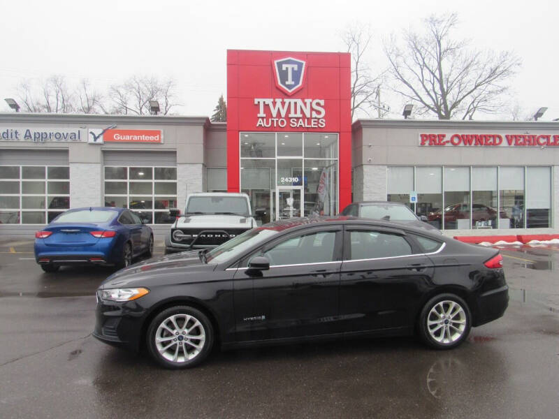 2019 Ford Fusion Hybrid for sale at Twins Auto Sales Inc - Detroit in Detroit MI