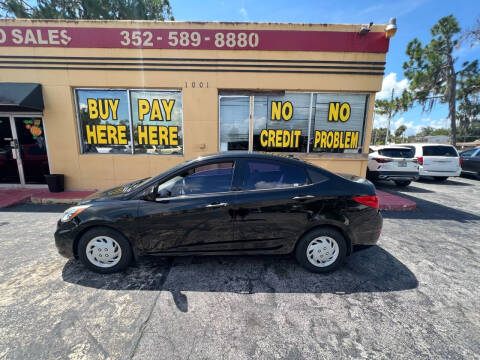 2016 Hyundai Accent for sale at BSS AUTO SALES INC in Eustis FL