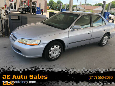 1998 Honda Accord for sale at JE Auto Sales LLC in Indianapolis IN