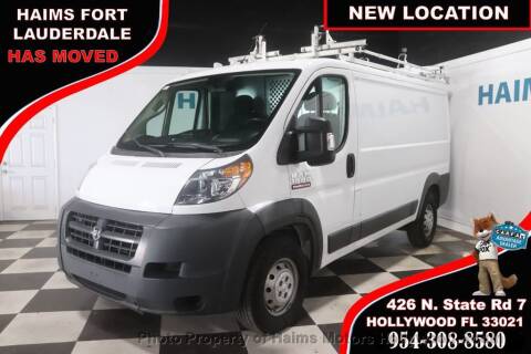 2018 RAM ProMaster Cargo for sale at Haims Motors - Hollywood South in Hollywood FL