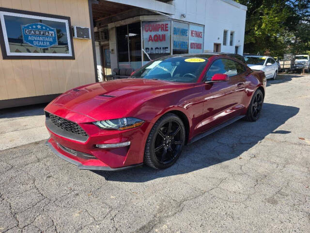 2018 Ford Mustang for sale at DAGO'S AUTO SALES LLC in Dalton, GA