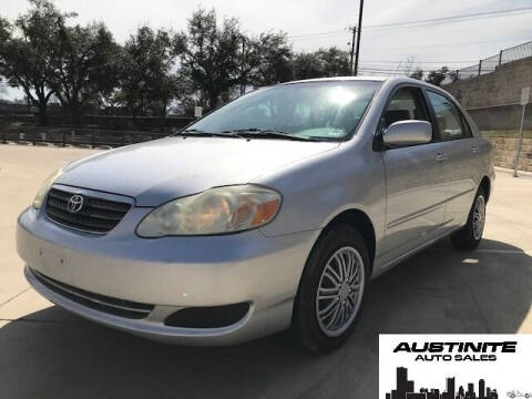 2007 Toyota Corolla for sale at Austinite Auto Sales in Austin TX