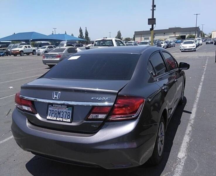 2015 Honda Civic for sale at Hidden Car Deals in Costa Mesa CA
