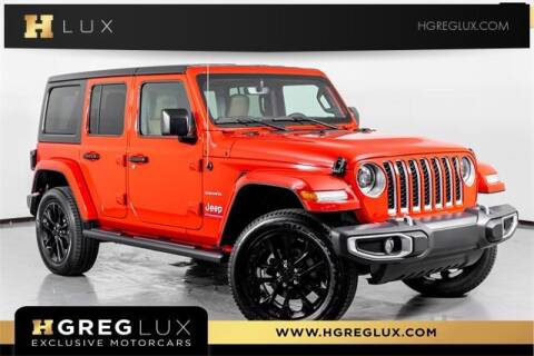 2023 Jeep Wrangler Unlimited for sale at HGREG LUX EXCLUSIVE MOTORCARS in Pompano Beach FL
