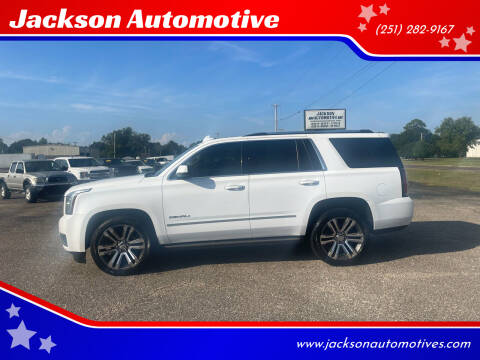 2018 GMC Yukon for sale at Jackson Automotive in Jackson AL