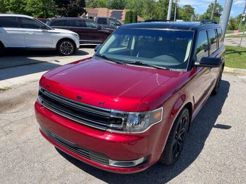 2017 Ford Flex for sale at One Price Auto in Mount Clemens MI