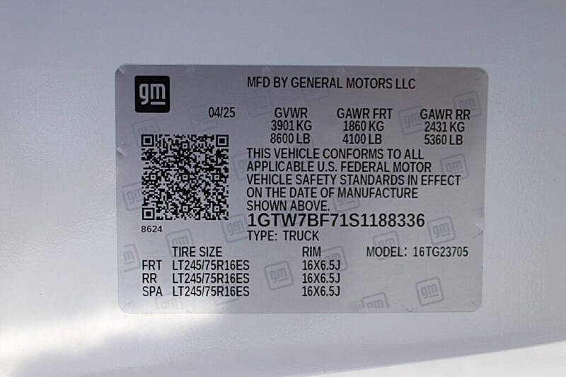 2025 GMC Savana 2500