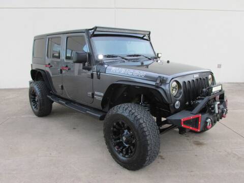 2014 Jeep Wrangler Unlimited for sale at QUALITY MOTORCARS in Richmond TX