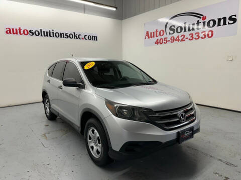 2012 Honda CR-V for sale at Auto Solutions in Warr Acres OK