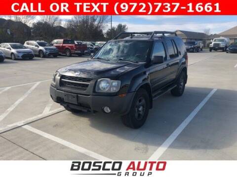 2002 Nissan Xterra for sale at Bosco Auto Group in Flower Mound TX
