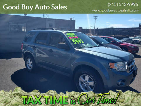 2011 Ford Escape for sale at Good Buy Auto Sales in Philadelphia PA