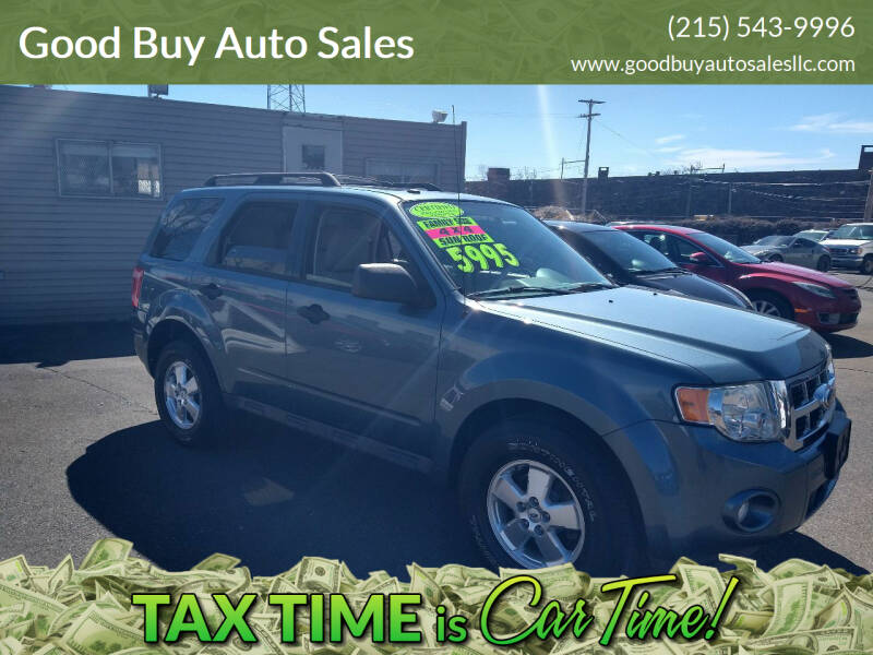 2011 Ford Escape for sale at Good Buy Auto Sales in Philadelphia PA