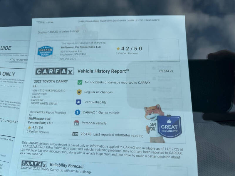 2023 Toyota Camry LE