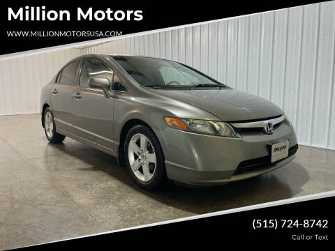 2007 Honda Civic for sale at Million Motors in Adel IA