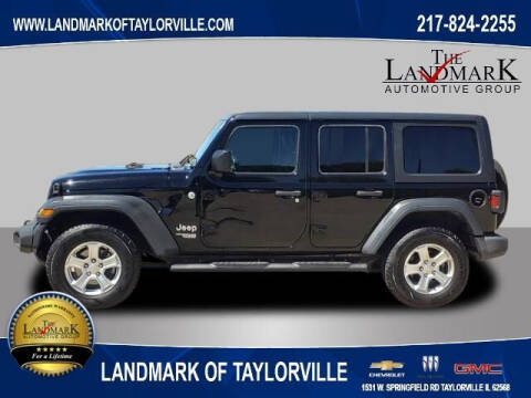 2018 Jeep Wrangler Unlimited for sale at LANDMARK OF TAYLORVILLE in Taylorville IL