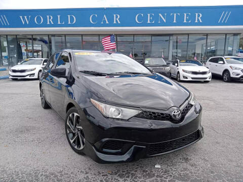 2018 Toyota Corolla iM for sale at WORLD CAR CENTER & FINANCING LLC in Kissimmee FL